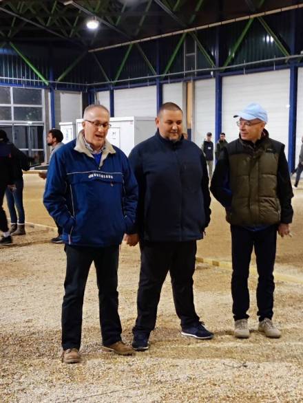 Laurent, Jérôme et Denis.