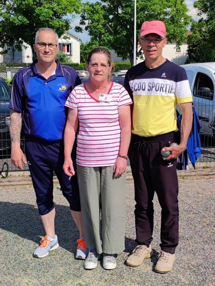 Isa avec Lolo et Denis